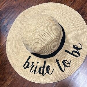 C.C. Bride To Be Beach or Pool Hat